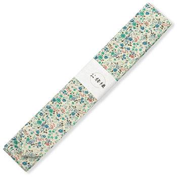 腰紐（小花）【いち利モールオリジナル】（ブルーグリーン）